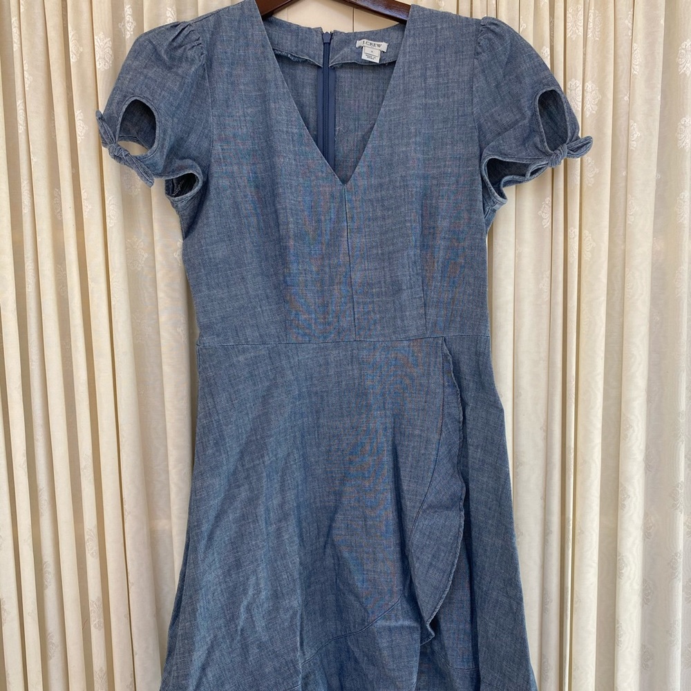 J Crew Faux Wrap Dress